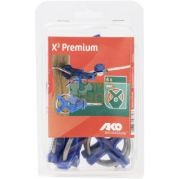 Isolateur de porte X³ bleu inoxydable (6x) | AKO Isolateur de porte X³ bleu inoxydable (6x) | AKOPR#1120881