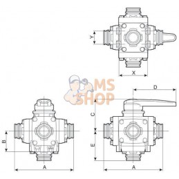 Bille - soupape 5 voies T6 | ARAG Bille - soupape 5 voies T6 | ARAGPR#1120942