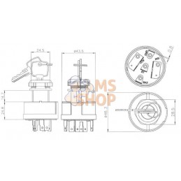 Interrupteur d'allumage P-0-1-2, Pneutron | PNEUTRON Interrupteur d'allumage P-0-1-2, Pneutron | PNEUTRONPR#1121991