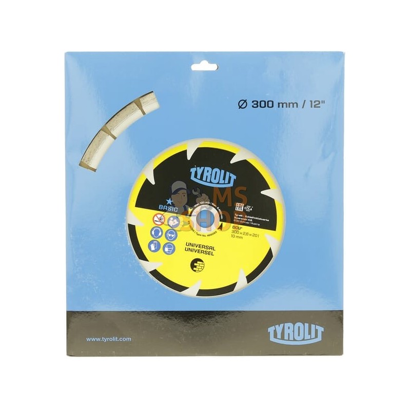 Disque de coupe DCUB1 300x20 mm | TYROLIT Disque de coupe DCUB1 300x20 mm | TYROLITPR#1122276