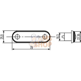 Jeux de 2 Feux de gabarit à LED | HELLA Jeux de 2 Feux de gabarit à LED | HELLAPR#923726