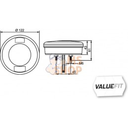 Feu de position à LED, avant | HELLA VALUEFIT Feu de position à LED, avant | HELLA VALUEFITPR#922264