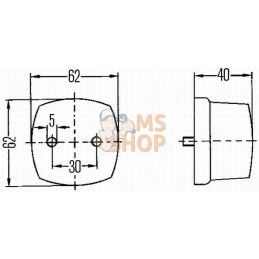 Feu de position 12V C5W | HELLA Feu de position 12V C5W | HELLAPR#511618