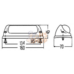 Feu de position avant +clignotant gauche | HELLA Feu de position avant +clignotant gauche | HELLAPR#511449