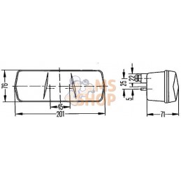 Feu arrière droit Hella | HELLA Feu arrière droit Hella | HELLAPR#511490