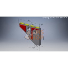 Nez C/Sep carb. D.adapt. sur Kuhn | KRAMP Nez C/Sep carb. D.adapt. sur Kuhn | KRAMPPR#776258