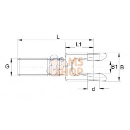 Axe avec mâchoire ASST-B | WALTERSCHEID Axe avec mâchoire ASST-B | WALTERSCHEIDPR#1074925