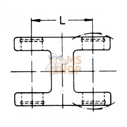 Mâchoire H/double | WALTERSCHEID Mâchoire H/double | WALTERSCHEIDPR#820082