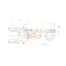 Mâchoire 1,526(23) W2500/P500 Walterscheid | WALTERSCHEID Mâchoire 1,526(23) W2500/P500 Walterscheid | WALTERSCHEIDPR#820343