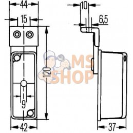 Feu de gabarit | HELLA Feu de gabarit | HELLAPR#511710