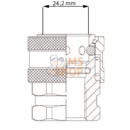 Raccord rapide femelle Ø18,2mm x F 3/8" inox | KRAMP Raccord rapide femelle Ø18,2mm x F 3/8" inox | KRAMPPR#463479