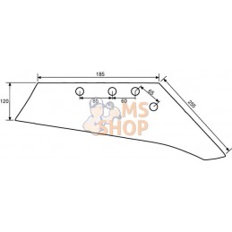 Soc de charrue D WS1 Lemken | LEMKEN Soc de charrue D WS1 Lemken | LEMKENPR#722657