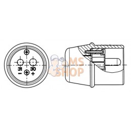 Fiche NATO 207A/70 mm² | ERICH JAEGER Fiche NATO 207A/70 mm² | ERICH JAEGERPR#1077032