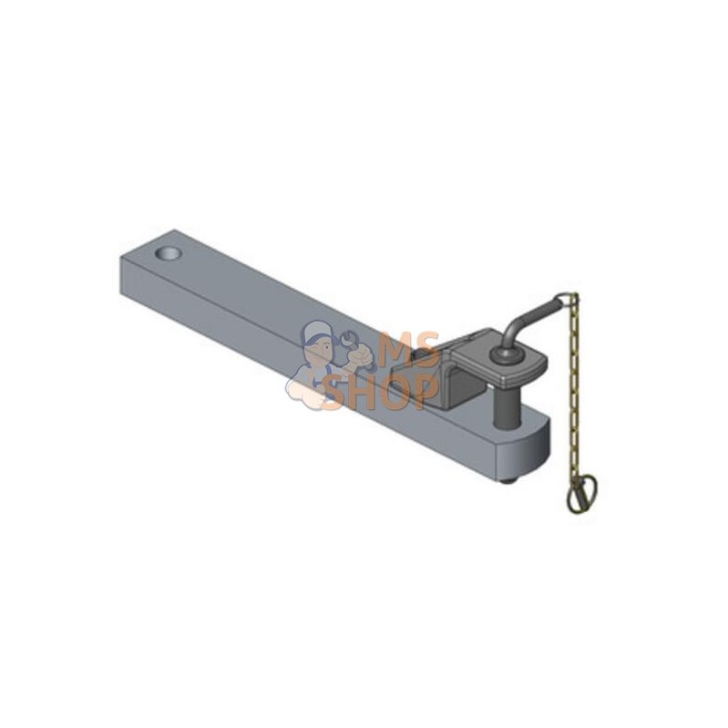 Drawbar 90x50 L640mm Cat. 2 Ø31,5mm | SCHARMÜLLER Drawbar 90x50 L640mm Cat. 2 Ø31,5mm | SCHARMÜLLERPR#1078515