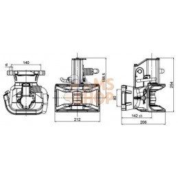 Attelage remorq. CH-I 140x80mm | SCHARMÜLLER Attelage remorq. CH-I 140x80mm | SCHARMÜLLERPR#881773