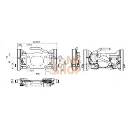 Plaque d'adaptation 330 mm H160 | SCHARMÜLLER Plaque d'adaptation 330 mm H160 | SCHARMÜLLERPR#881671