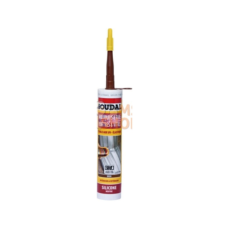 silicone Menuiserie marron 300mL | SOUDAL silicone Menuiserie marron 300mL | SOUDALPR#907931