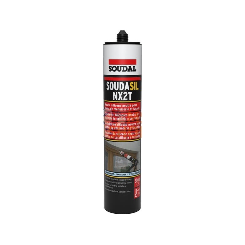 Mastic Soudasil NX2T Transparent 300 ml | SOUDAL Mastic Soudasil NX2T Transparent 300 ml | SOUDALPR#1039240