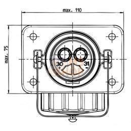 Prise NATO 168A/50 mm² | ERICH JAEGER Prise NATO 168A/50 mm² | ERICH JAEGERPR#1077033