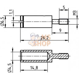 Douille de codage standard | HARTING Douille de codage standard | HARTINGPR#786446