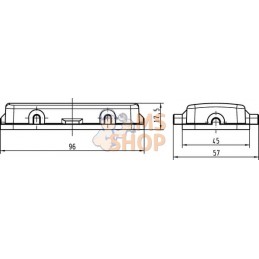 Couvercle 16B, 4 cames | HARTING Couvercle 16B, 4 cames | HARTINGPR#786429