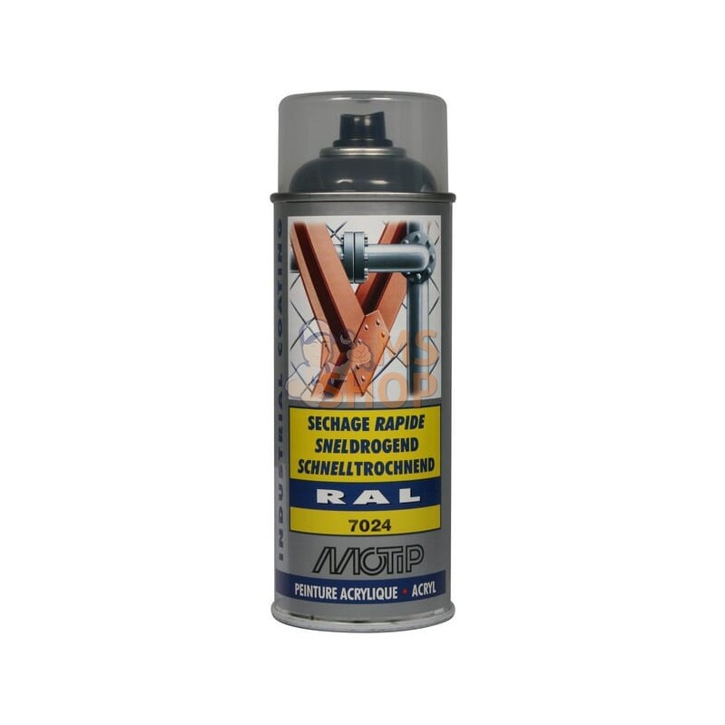 RAL 7024 spray gris graphite | MOTIP RAL 7024 spray gris graphite | MOTIPPR#753700