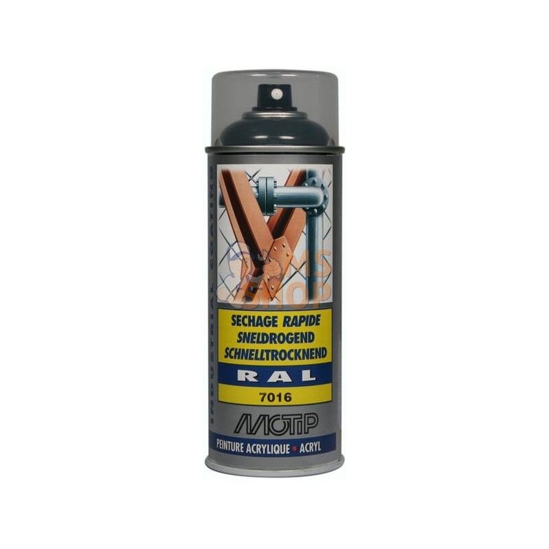 RAL 7016 spray acr. gris anth. | MOTIP RAL 7016 spray acr. gris anth. | MOTIPPR#753658