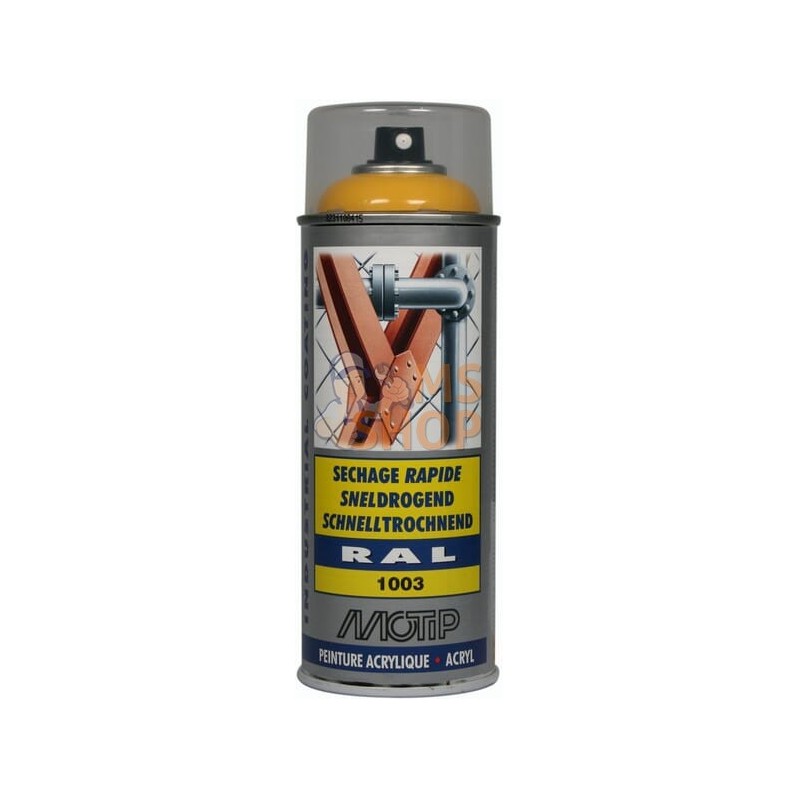 RAL 1003 spray acr. jaune sécu | MOTIP RAL 1003 spray acr. jaune sécu | MOTIPPR#753671