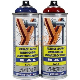 RAL 5001 spray Peint. acr. Bleuvert | MOTIP RAL 5001 spray Peint. acr. Bleuvert | MOTIPPR#753647