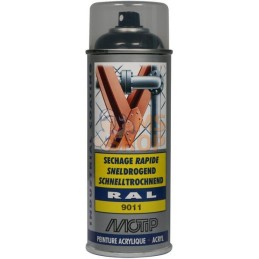 RAL 9011 spray acr. noir graphite | MOTIP RAL 9011 spray acr. noir graphite | MOTIPPR#753702