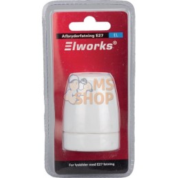 Douille, porcelaine E27 avec fil | ELWORKS Douille, porcelaine E27 avec fil | ELWORKSPR#896518