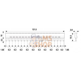 Peigne pour socle S.93.01 | FINDER Peigne pour socle S.93.01 | FINDERPR#861316