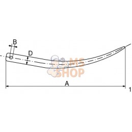 Dent de pince 28x600 P12 Stoll | STOLL Dent de pince 28x600 P12 Stoll | STOLLPR#861935