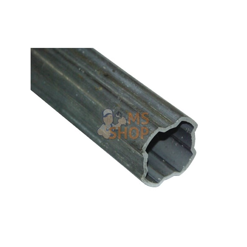 Tube profilé intérieur SFT S6 Ø ext. : 46,9x4,5 mm L : 1 m Bondioli&Pavesi | BONDIOLI&PAVESI Tube profilé intérieur SFT S6 Ø ext