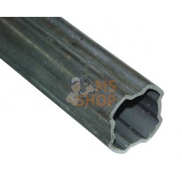 Tube profilé extérieur SFT H7/S8 Ø ext. : 58,2x3,3 mm L : 1 m Bondioli&Pavesi | BONDIOLI&PAVESI Tube profilé extérieur SFT H7/S8