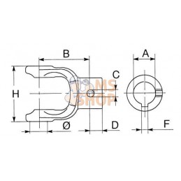 Mâchoire ext. S4/104 Ø30 -M8 | BONDIOLI&PAVESI Mâchoire ext. S4/104 Ø30 -M8 | BONDIOLI&PAVESIPR#584280