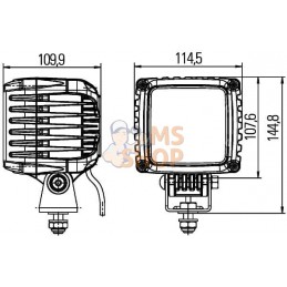 Phare de travail Power Beam 2000 LED | HELLA Phare de travail Power Beam 2000 LED | HELLAPR#511280