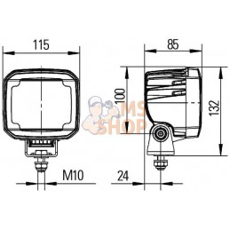 Phare de travail LED | HELLA Phare de travail LED | HELLAPR#511306