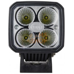 Phare de travail LED carré 25W 1200lm Q90 | HELLA Phare de travail LED carré 25W 1200lm Q90 | HELLAPR#511318