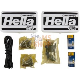 Kit anti-brouillards avant H3, 12 V + protection | HELLA Kit anti-brouillards avant H3, 12 V + protection | HELLAPR#710385