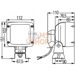 Phare de travail Ultra Beam | HELLA Phare de travail Ultra Beam | HELLAPR#511383