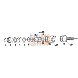 Kit fermeture rapide R12-R13 | COMER Kit fermeture rapide R12-R13 | COMERPR#892955