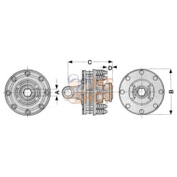 Limiteur RF6-60 rot. Gauche | COMER Limiteur RF6-60 rot. Gauche | COMERPR#892882