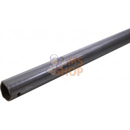 Tube profilé triangulaire T CvJ 40 Ø ext. : 43,5x3,1 mm L : 1,065 m Angle | COMER Tube profilé triangulaire T CvJ 40 Ø ext. : 43