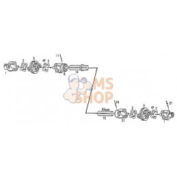 Mâchoire CVJ 43,5 x 3,4 | COMER Mâchoire CVJ 43,5 x 3,4 | COMERPR#900633