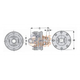 Limiteur à friction RF8 | COMER Limiteur à friction RF8 | COMERPR#892881