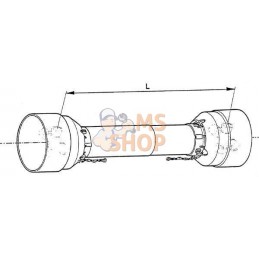 Tube de protection T40 1010mm | COMER Tube de protection T40 1010mm | COMERPR#892772