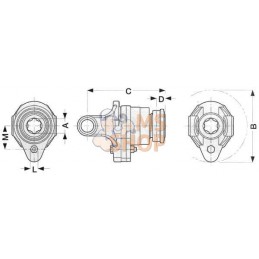 Limiteur à boulon 1'3/8 6c | COMER Limiteur à boulon 1'3/8 6c | COMERPR#892845