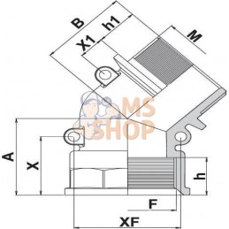 Coude 45° 2" mâle/femelle T7F | ARAG Coude 45° 2" mâle/femelle T7F | ARAGPR#608827