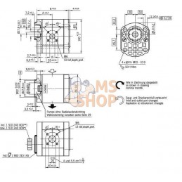 Pompe hydraulique AZPF-12-019LNT20MB Bosch Rexroth | BOSCH REXROTH Pompe hydraulique AZPF-12-019LNT20MB Bosch Rexroth | BOSCH RE